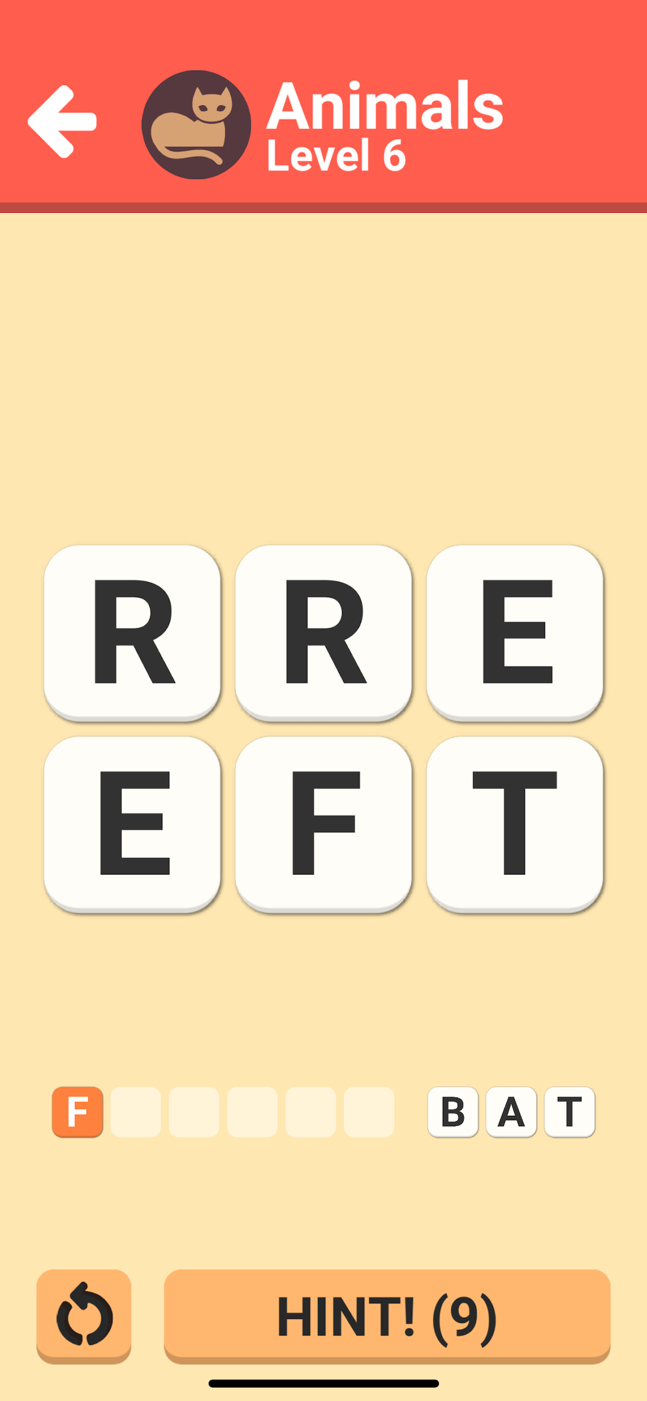 Linky Words Gameplay